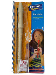 First Act Learn & Play Recorder Musical Instrument For Kids, Colors Vary