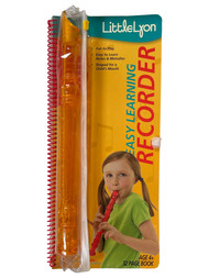 First Act Little Lyon Kids Easy Learn Recorder Musical Instrument, Colors Vary
