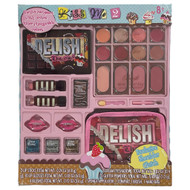 Kiss Me Little Girls Makeup Beauty Set, Real Make-Up Lip Gloss, Blush & Shadow