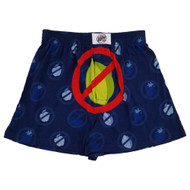 Miller Lite Mens Blue No Fruit Man Law Underwear Boxers Boxer Shorts Small