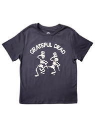 Boys Gray Grateful Dead Halloween Short Sleeve Tee Shirt T-Shirt