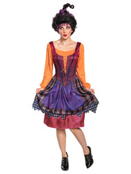 Disguise Womens Hocus Pocus Mary Dress Halloween Costume Medium