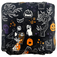Big One Oversized Plush Halloween Nightmare Before Christmas Throw Blanket 5'x6'