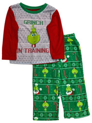 The Grinch That Stole Boys In Training Holiday Pajamas Pants Set 10