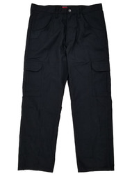 Wrangler Workwear Mens Black Relaxed Fit Cargo Pants