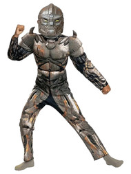 Boys Transformers Rhinox Muscle Jumpsuit & Mask Halloween Costume