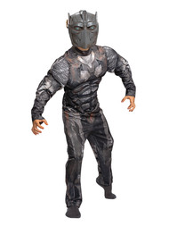 Boys Transformers Optimus Primal Muscle Jumpsuit & Mask Halloween Costume