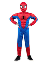 Marvel Boys Muscle Chest Spider-Man Spiderman Costume M (8)