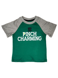 Toddler Boys Short Sleeve Green Pinch Charming St. Patrick's Day Tee Shirt