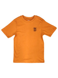 Boys Orange & Black Trick Or Treat Spider Halloween Tee Shirt T-Shirt