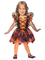 Celebrate Toddler Girls Trick Or Treat Fairy Dress Wings Costume 2T
