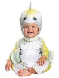 Disney Infant Boys Girls The Little Mermaid Flounder Fish Costume 12-18M