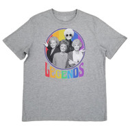 The Golden Girls Mens Heather Gray Legends Tee Short Sleeve T-Shirt
