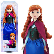 Mattel Disney Frozen Anna Fashion Doll & Accessory with Signature Braided Hair