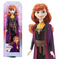 Mattel Disney Frozen Anna Fashion Doll & Accessory with Signature Travel Look