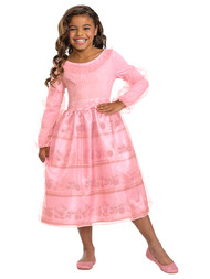 Girls The Little Mermaid Live Action Movie Pink Ariel Dress Costume