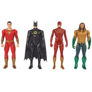 Spin Master DC Comics Theatrical 12" Action Figure Set, 4 Limited Edition Heroes
