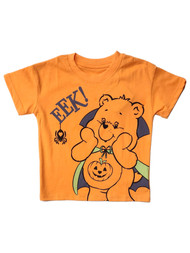 Care Bear Toddler Girls Orange Eek Care Bear Halloween T-shirt Shirt