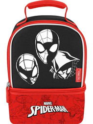 Thermos Kids Spider-Man Dual Compartment Insulated Lunch Box, Spiderman Lunchbag