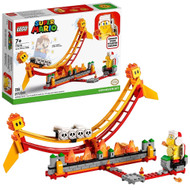 Lego Super Mario Lava Wave Ride Expansion Set 71416 Building Set, 567 Pc