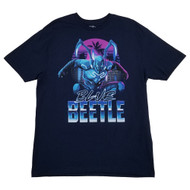 Blue Beetle Mens & Big Mens Navy Blue Graphic Tee Short Sleeve T-Shirt