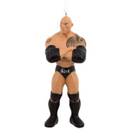 Hallmark WWE Wrestling The Rock Holiday Christmas Tree Ornament