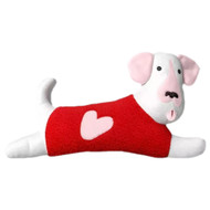 Room Essentials Puppy Dog Shaped Accent Pillow, Plush Valentine Cushion