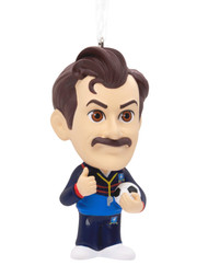 Hallmark Ted Lasso Favorite Soccer Coach Christmas Holiday Ornament