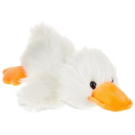 Celebrate Small White Fuzzy 8 inch Duck Plush Pal Easter Stuffed Animal