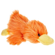 Celebrate Small Orange Fuzzy 8 inch Duck Plush Pal Easter Stuffed Animal