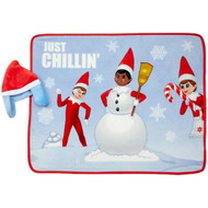 The Elf on the Shelf Plush Christmas Throw Blanket Wrap & Cozy Hat Hoodiwink Set
