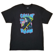 Mens & Big Mens Black Chillin Villain Reaper Graphic Tee S/S T-Shirt