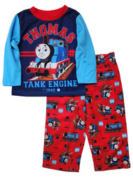 Thomas The Train Toddler Boys Red & Blue Shirt & Pants Pajama Set 2T