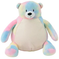Animal Adventure® Bellydoodles Tie Dye Bear 11" Plush with LED Pen
