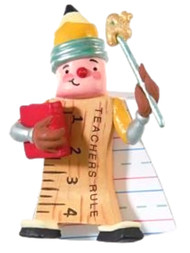 Hallmark Keepsake Teachers Rule Holiday Christmas Tree Ornament