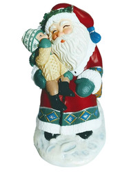 Hallmark Sittin On Santa's Lap Record Childs Voice Tree Ornament