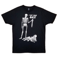 Celebrate Mens Black I Got Your Back Graphic Tee Halloween T-Shirt
