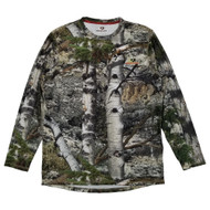 Mossy Oak Mens Long Sleeve Performance Tee Camouflage Hunting Shirt