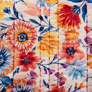 The Pioneer Woman Fluttering Fancies Full Queen Velvet Bed Quilt, Reversible