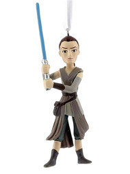 Hallmark Star Wars Jedi Rey Holiday Christmas Tree Ornament