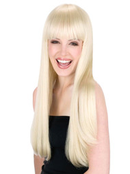 Fun World Womens Long Blonde Got You Babe 30 Inch Halloween Wig