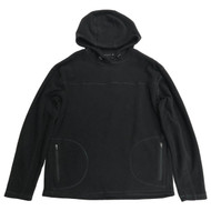 Xersion Mens Big & Tall Black Fleece Pull-Over Hooded Sweatshirt Hoodie