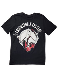 Disney Boys Black Nightmare Before Christmas Short Sleeve T-Shirt