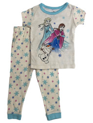 Disney Frozen Infant & Toddler Girls Elsa & Anna Pajamas Sleep Set