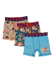 Boys Paw Patrol Gray Puppy Dog 3pc Boxer Briefs Boxer Shorts Set Underwear