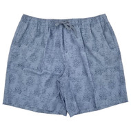 Ben Hogan Mens & Big Mens Pearl Blue Pineapple Print Stretch Golf Shorts