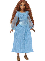Disney The Little Mermaid Ariel Fashion Doll on Land in Signature Blue Dress