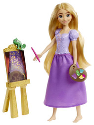 Disney Princess Rapunzel Fashion Doll, Character Friend & 3 Accessories, Tangled