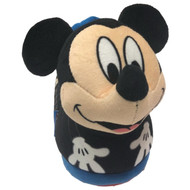 Disney Toddler Boys Blue Mickey Mouse Slippers House Shoes