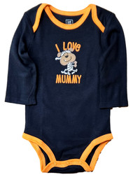 Carters Infant Boys Black "I Love Mummy" Halloween Bodysuit Shirt